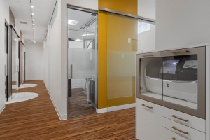 Interior View of a Hallway in a Dental Studio in Stittsville, ON