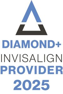 A Logo for a Diamond+ Invisalign Provider for the Year 2025